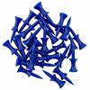 Golfers Club Collection Graduated Plastic Tees 18mm Blue